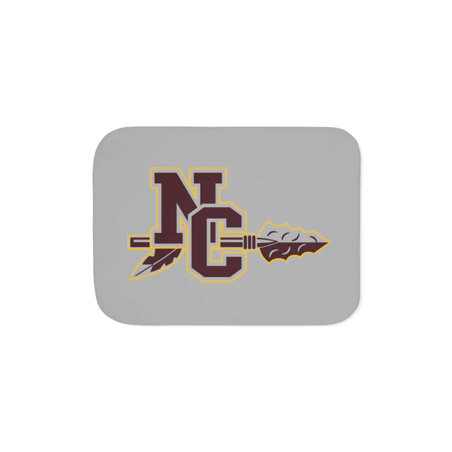 Natchitoches Central High School Sherpa Blanket, Two Colors ~ NCHS blanket