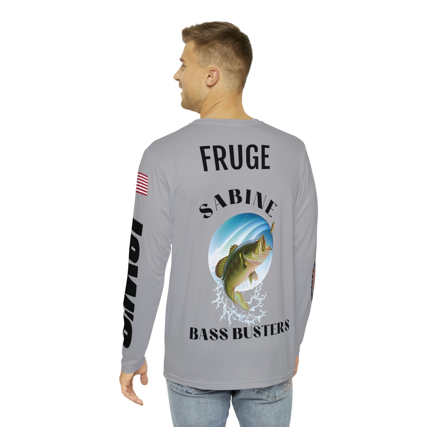 Fruge Men's Long Sleeve Shirt (AOP)