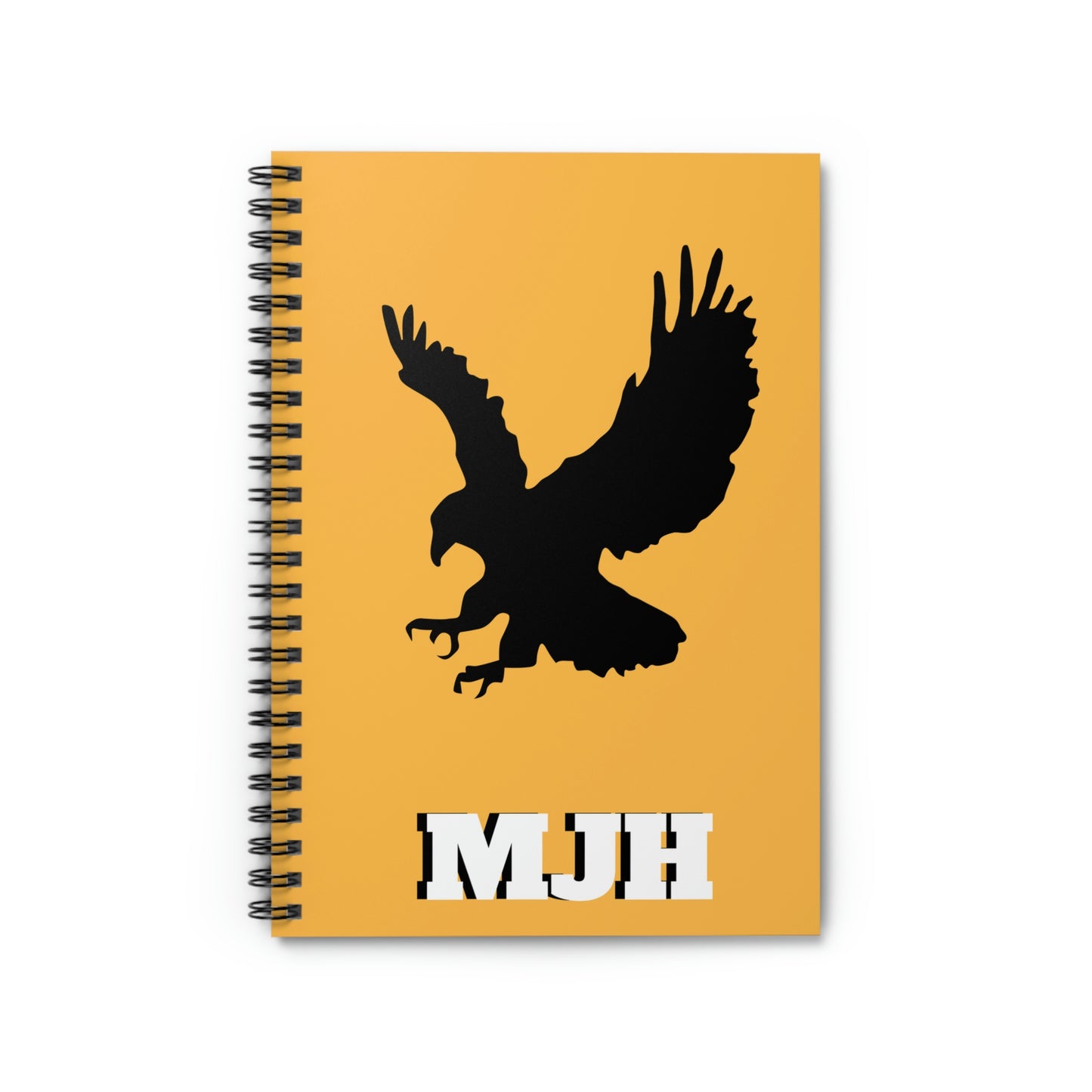 Hawk Spiral Notebook - Ruled Line with MJH