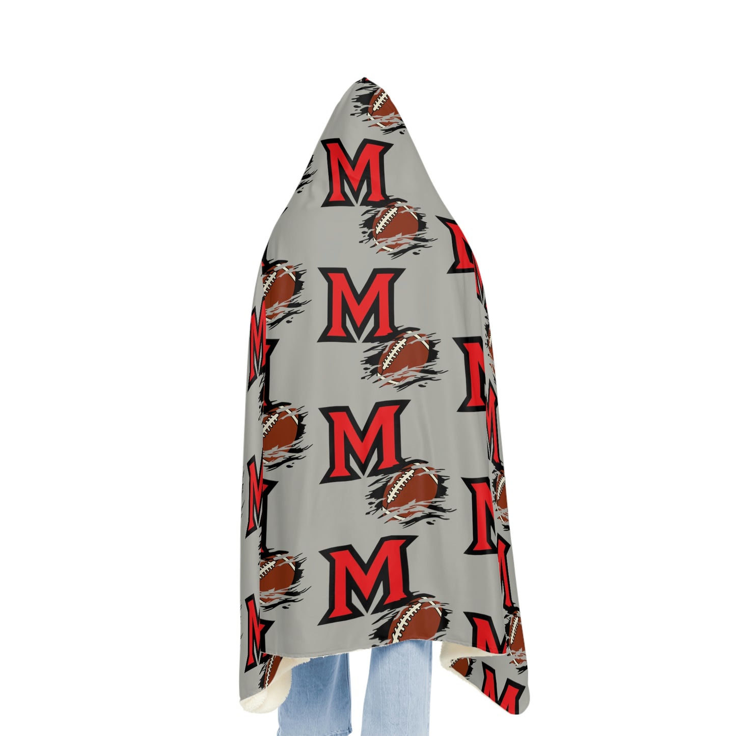 Many High School Football Snuggle Blanket ~ MHS Football Snuggle Blanket