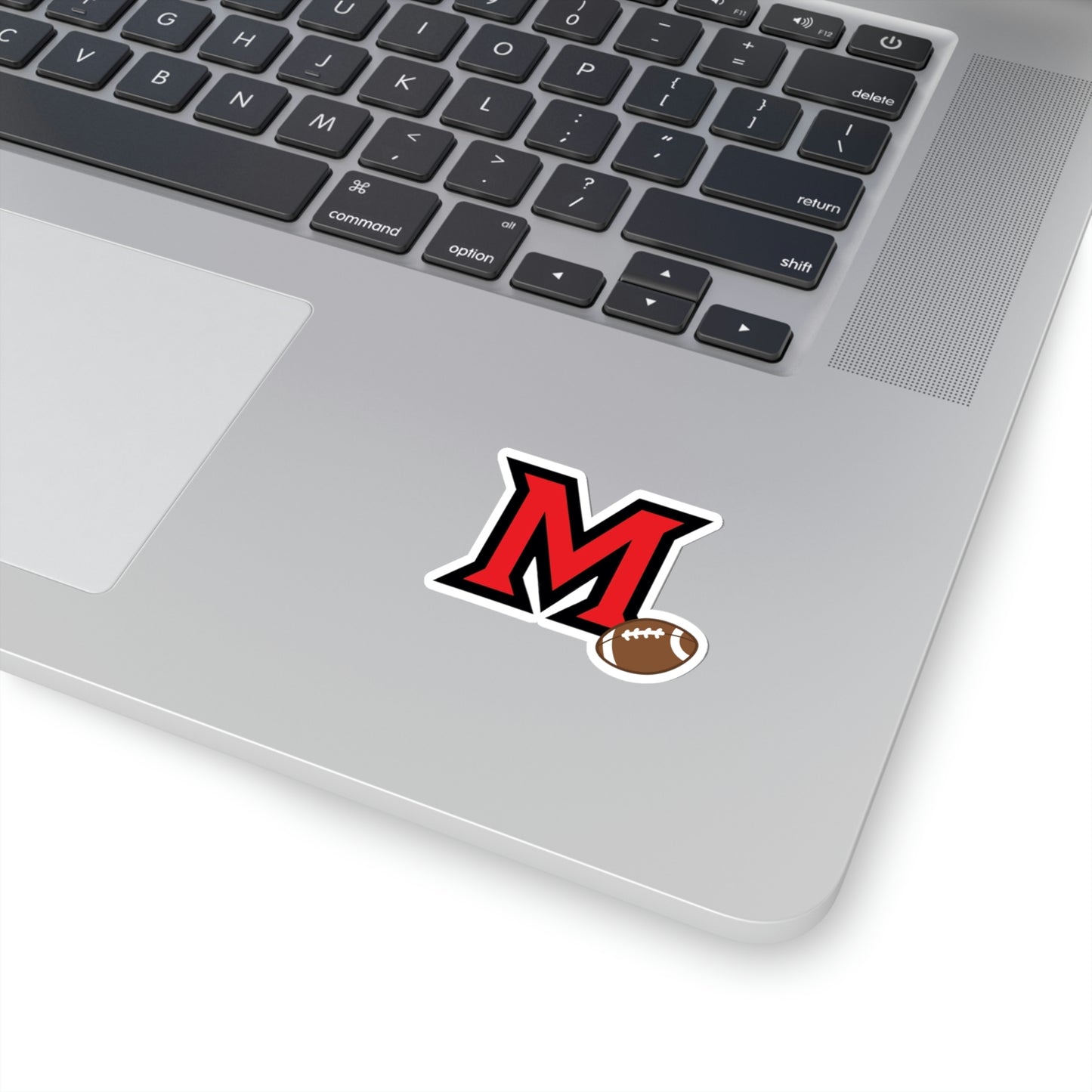 "M" Football ~ Many High School Kiss-Cut Stickers