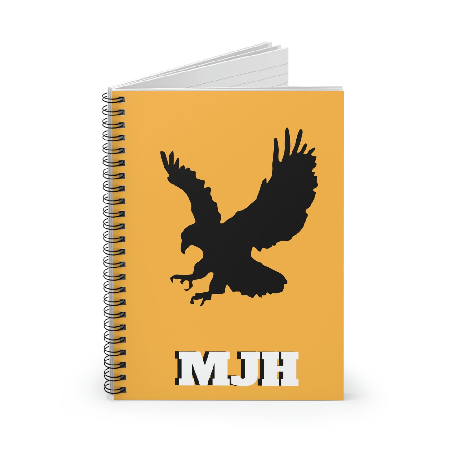 Hawk Spiral Notebook - Ruled Line with MJH