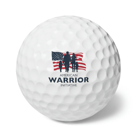 AWI Golf Balls, 6pcs