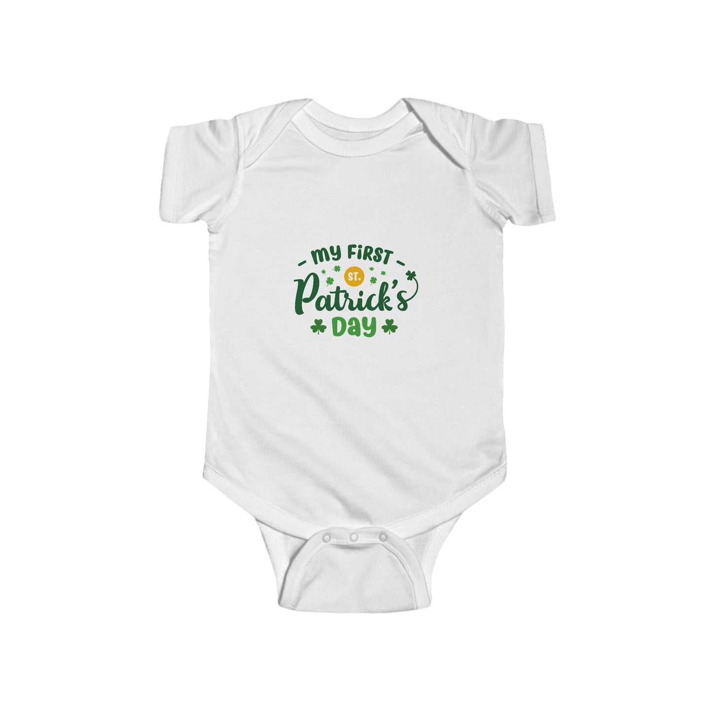 St. Patrick's Day Infant Fine Jersey Bodysuit