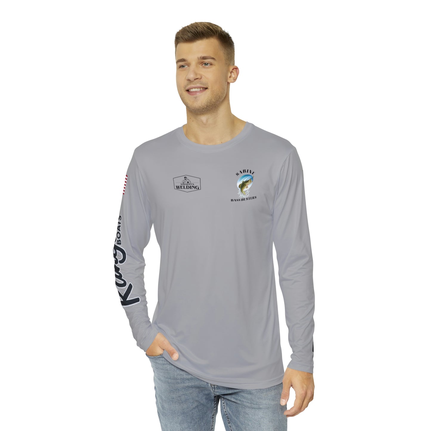 Strahan S Men's Long Sleeve Shirt (AOP)