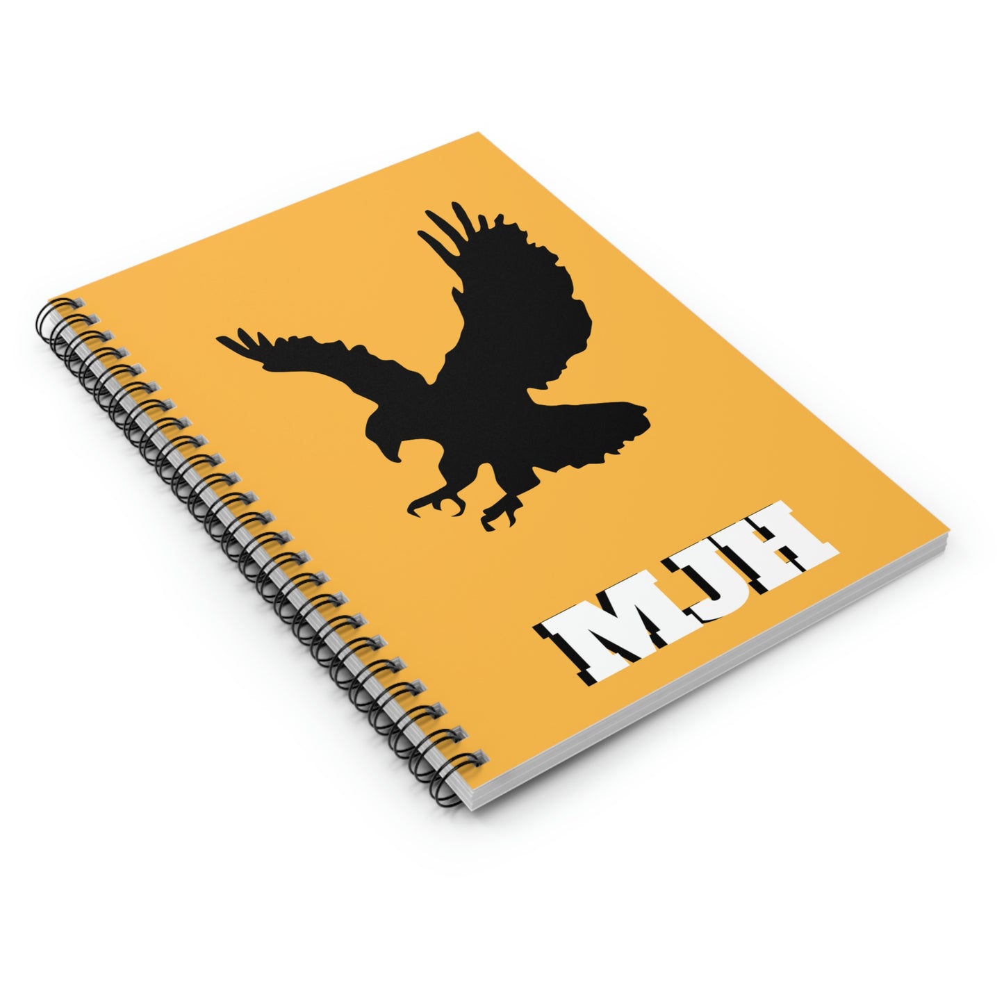 Hawk Spiral Notebook - Ruled Line with MJH