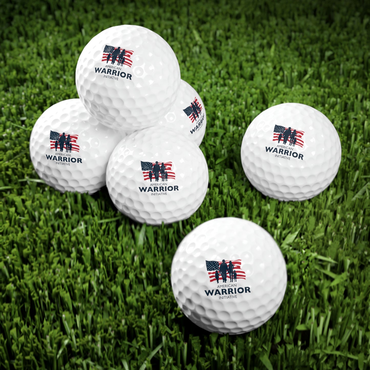 AWI Golf Balls, 6pcs