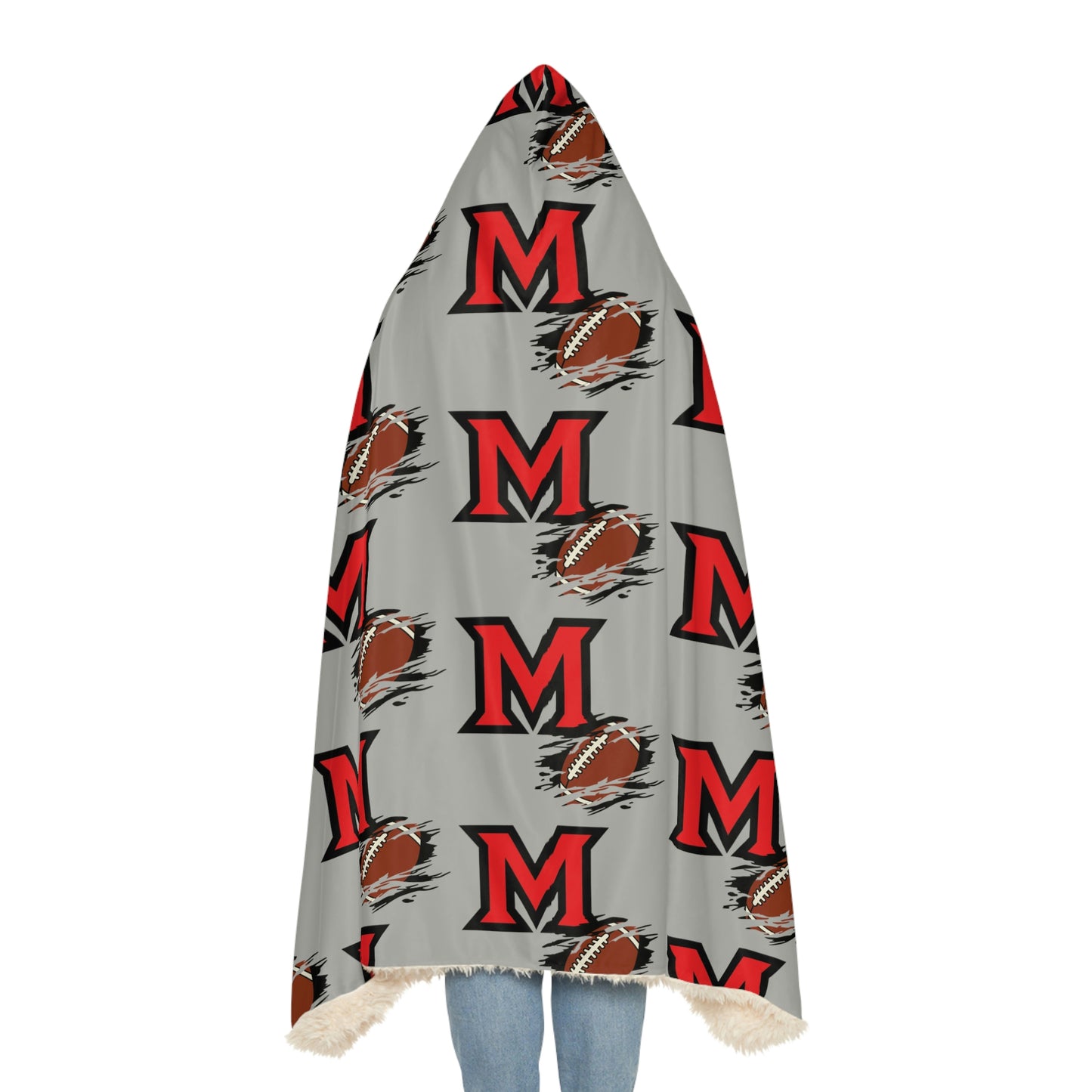 Many High School Football Snuggle Blanket ~ MHS Football Snuggle Blanket