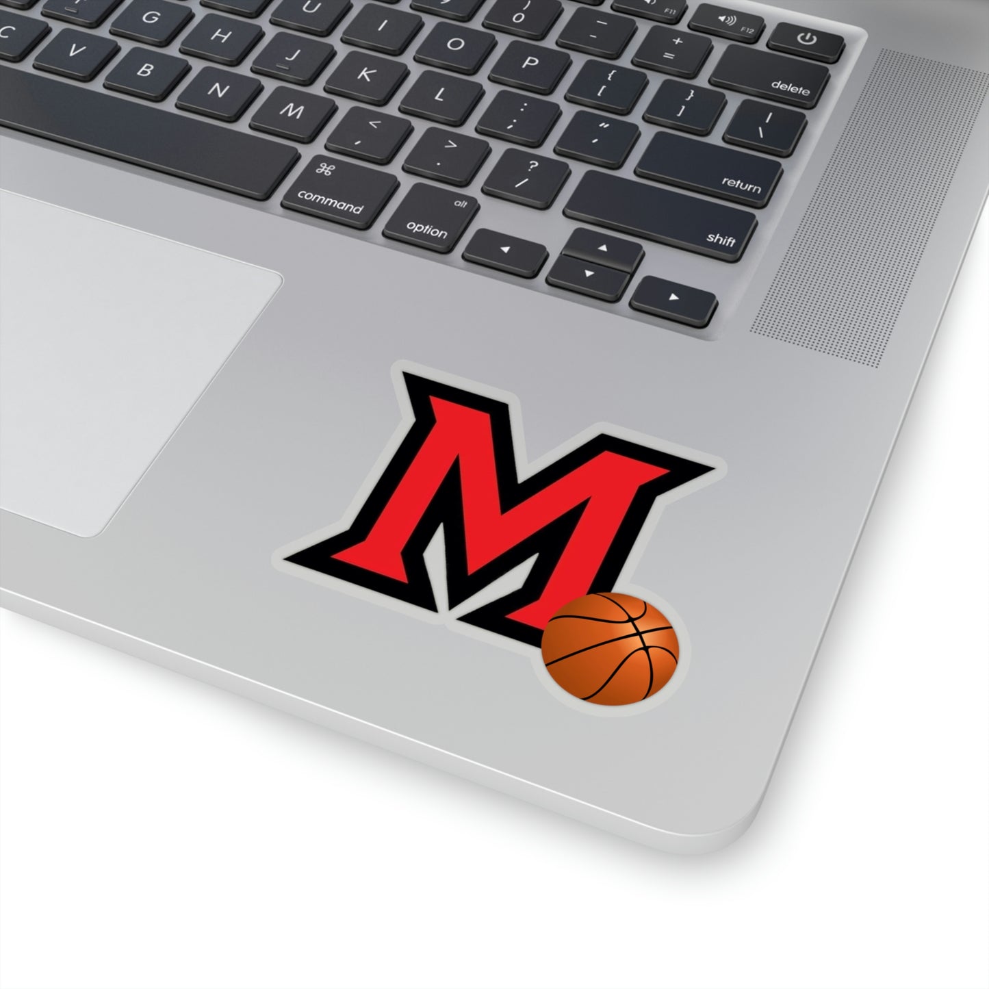 "M" Basketball ~ Many High School Kiss-Cut Stickers