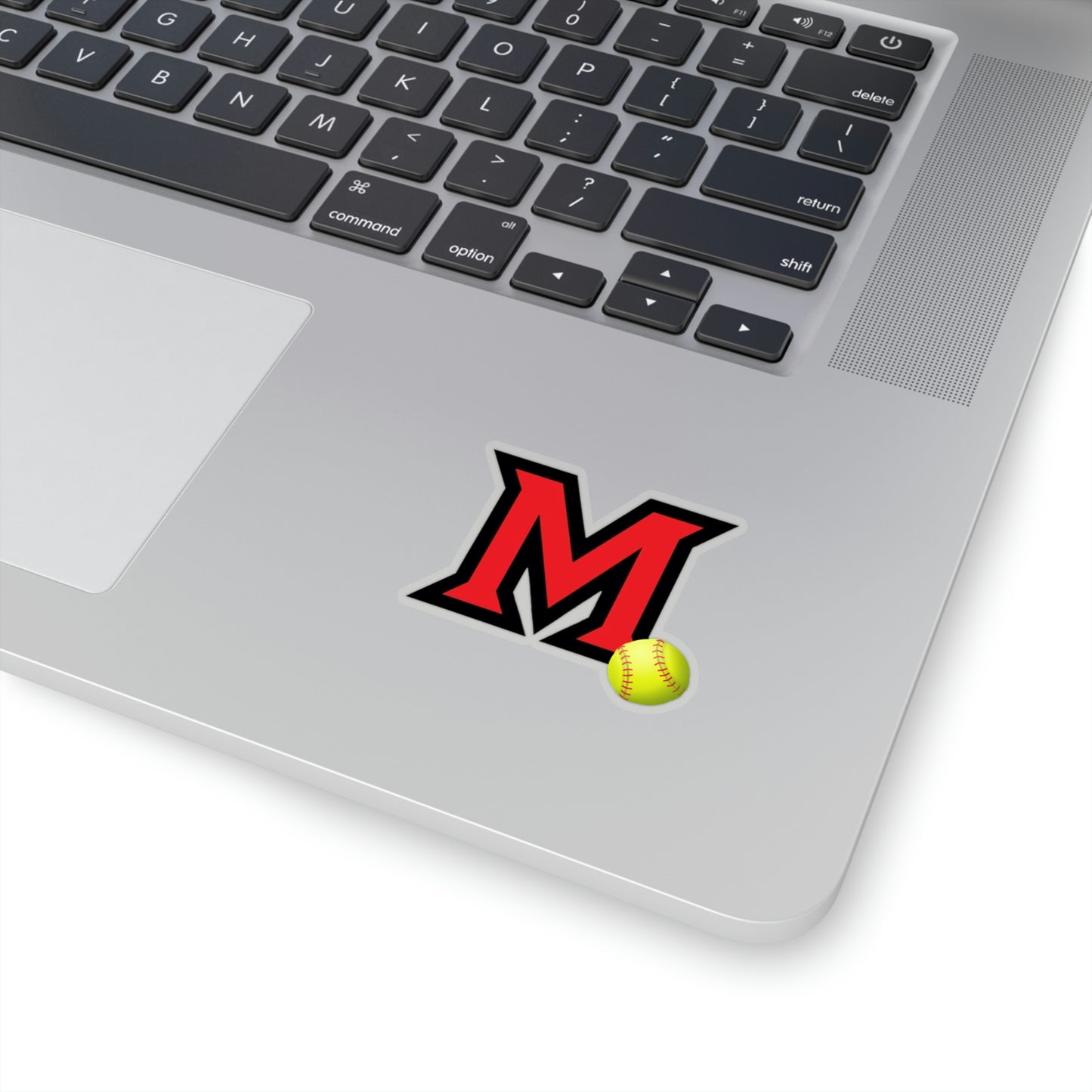 "M" Softball ~ Many High School Kiss-Cut Stickers