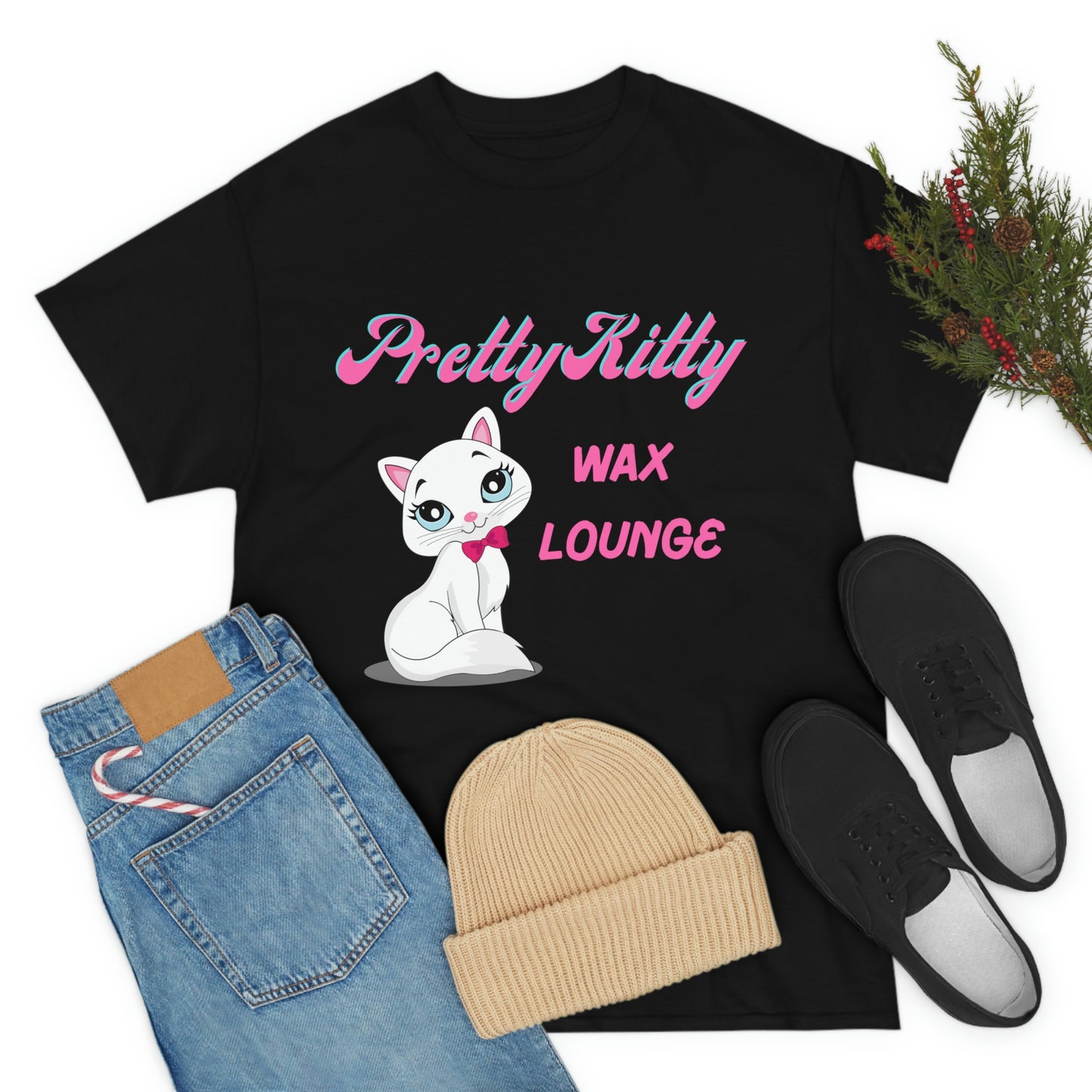 Pretty Kitty Unisex Heavy Cotton Tee