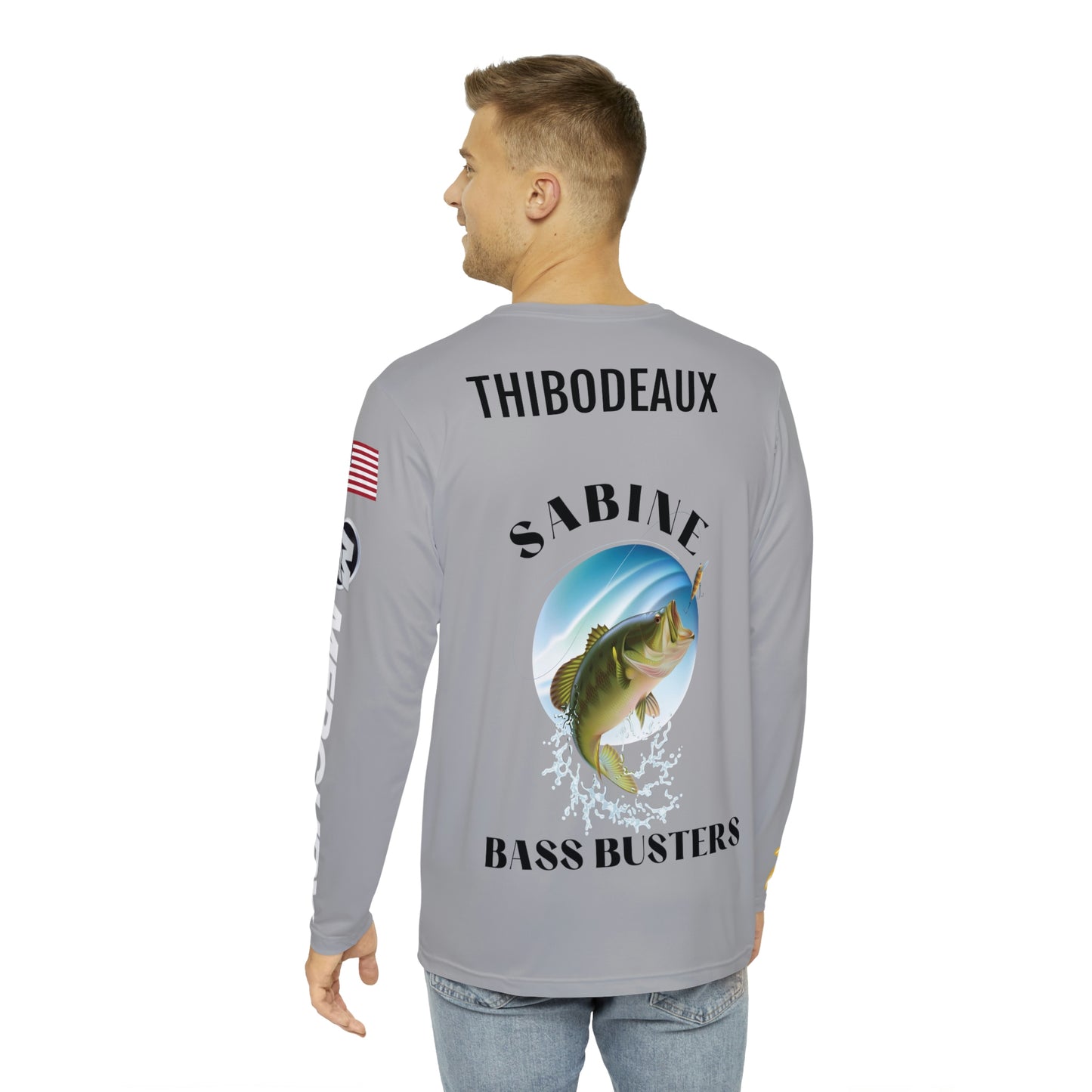 Thibodeaux Men's Long Sleeve Shirt (AOP)