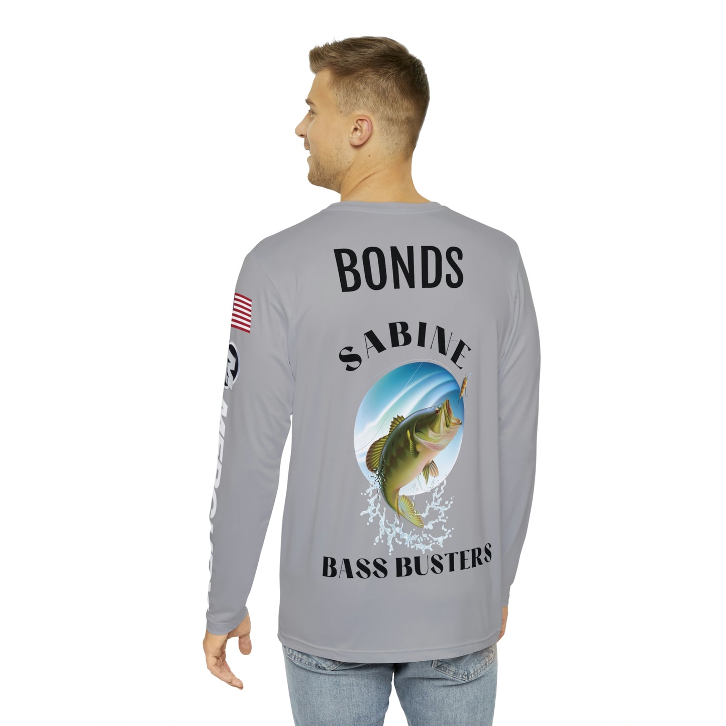 Bonds Men's Long Sleeve Shirt (AOP)