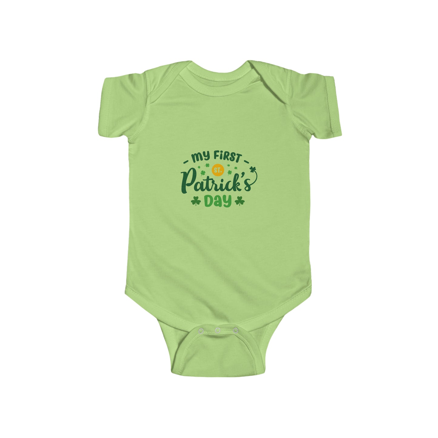 St. Patrick's Day Infant Fine Jersey Bodysuit