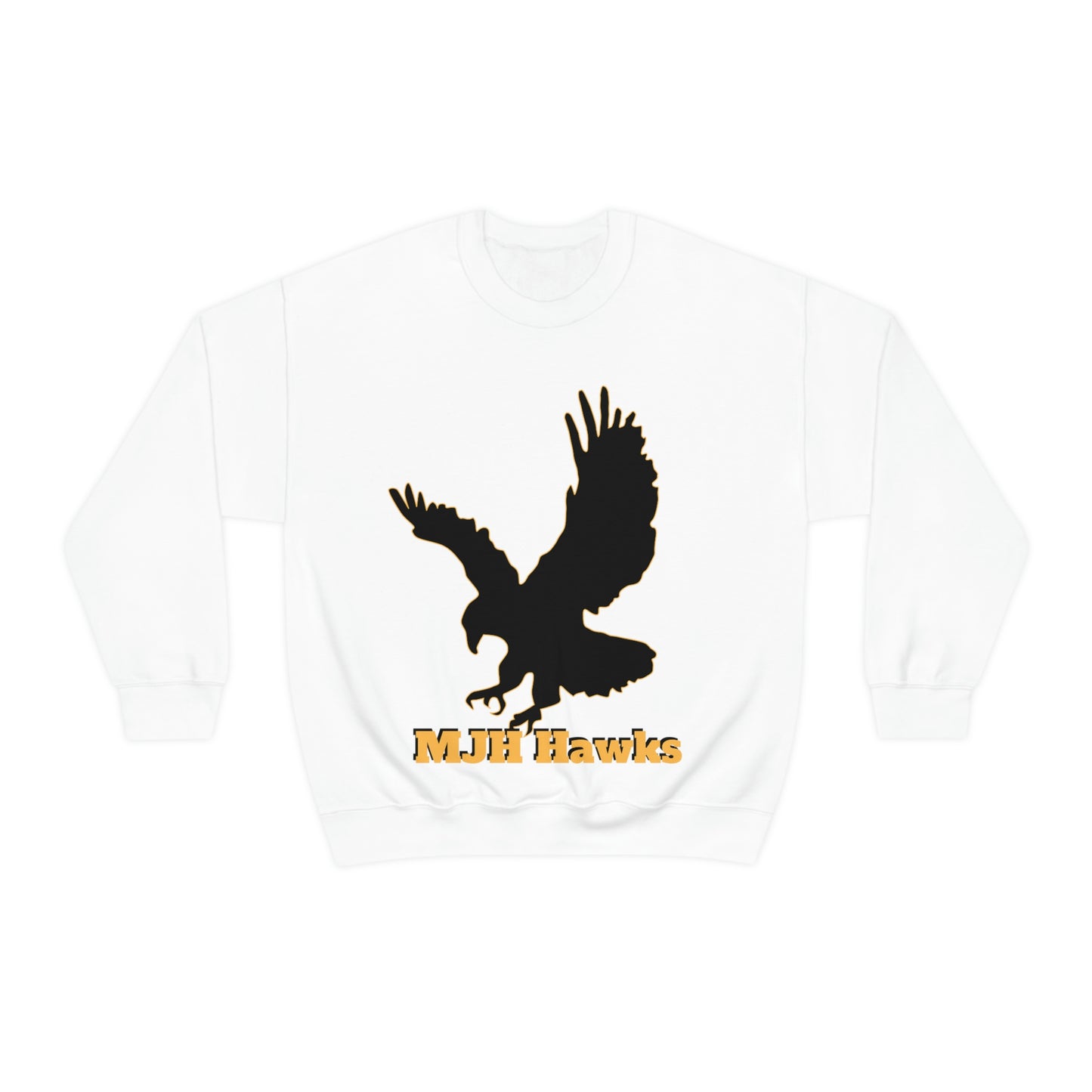 MJH Hawks Unisex Heavy Blend Crewneck Sweatshirt