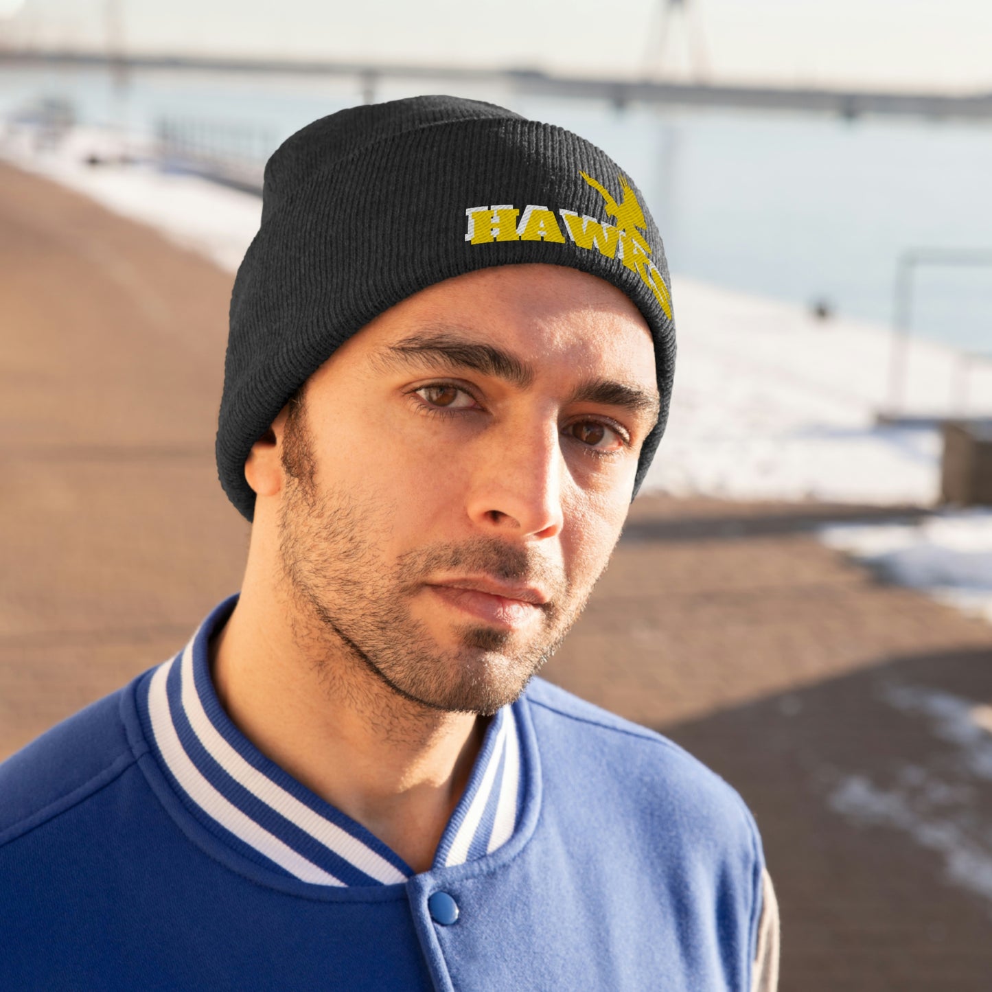 MJH Hawk Knit Beanie