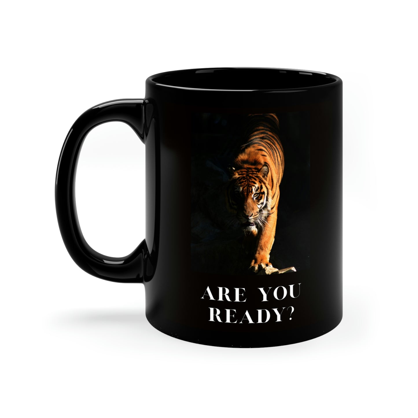 Many High School Tigers - Are you ready? - 11oz Black Mug ~ MHS Tigers Mug