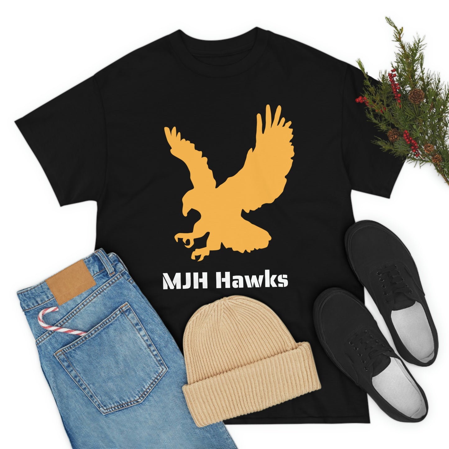 MJH Hawks Unisex Heavy Cotton Tee