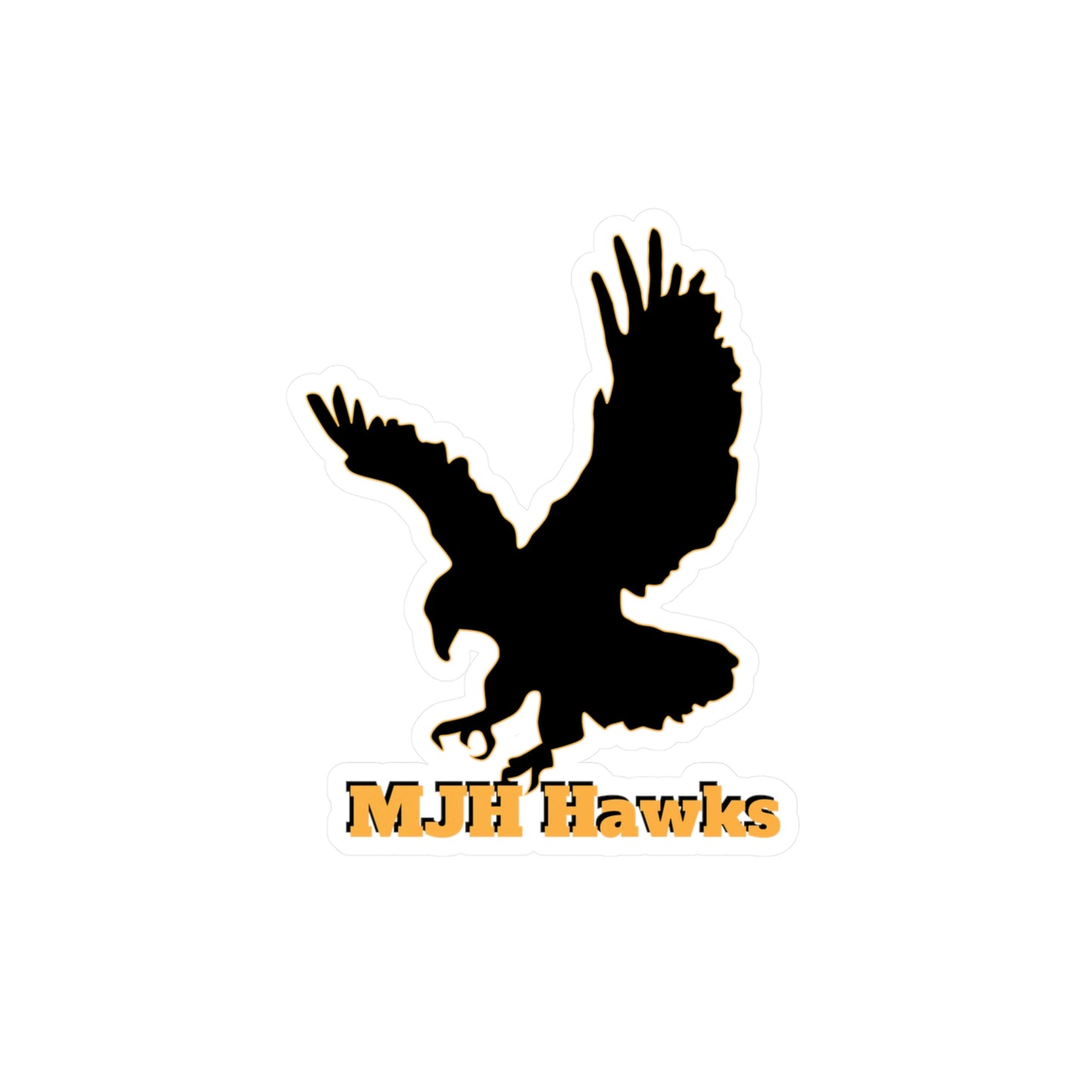 MJH Hawks Vinyl Decals