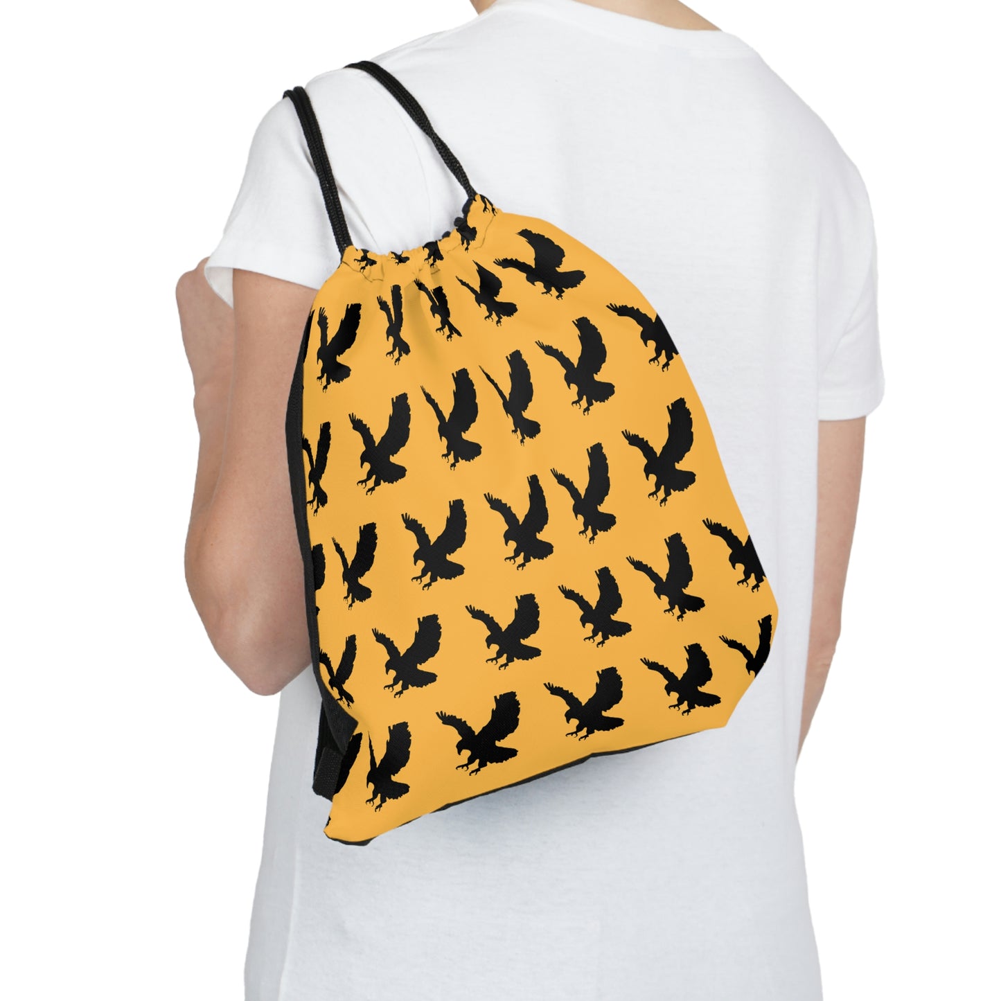 MJH Hawk Drawstring Bag