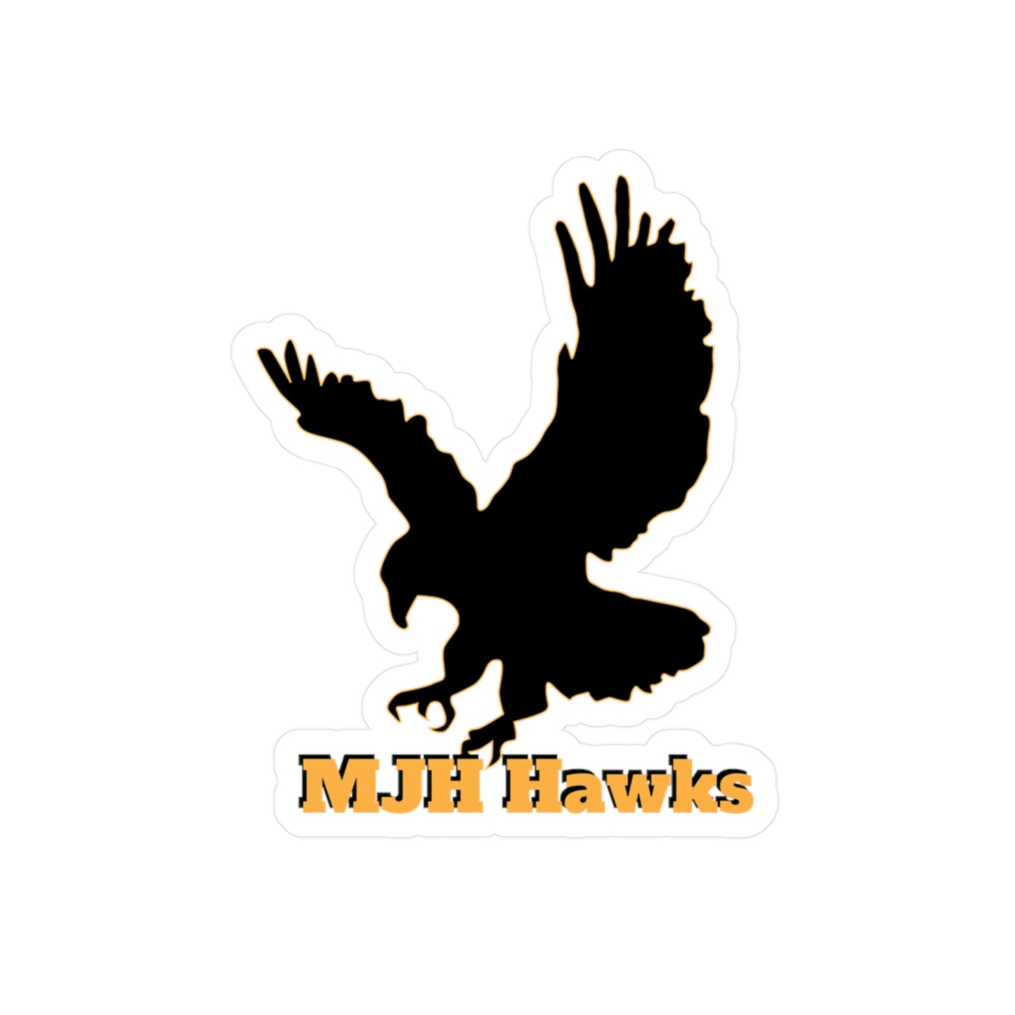 MJH Hawks Vinyl Decals