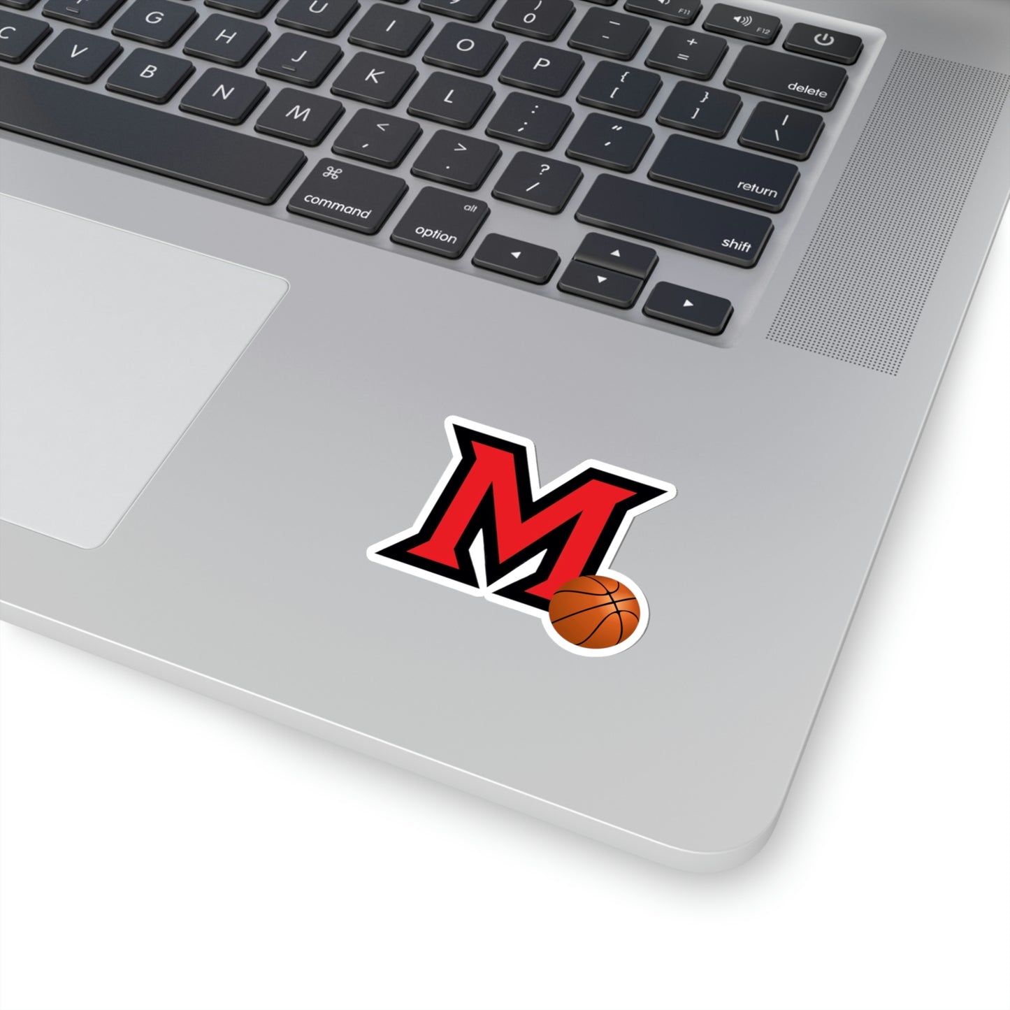 "M" Basketball ~ Many High School Kiss-Cut Stickers