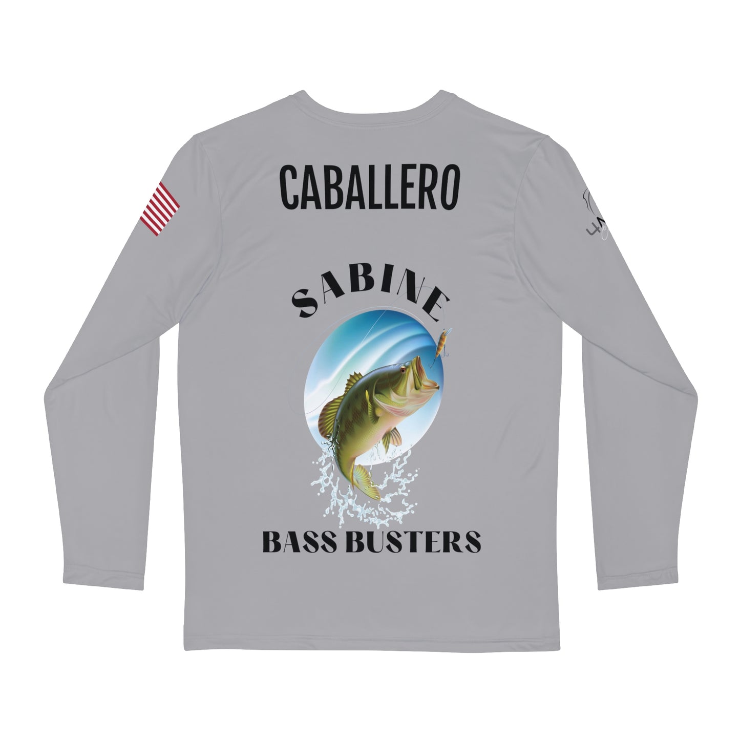 Caballero Blue Men's Long Sleeve Shirt (AOP)