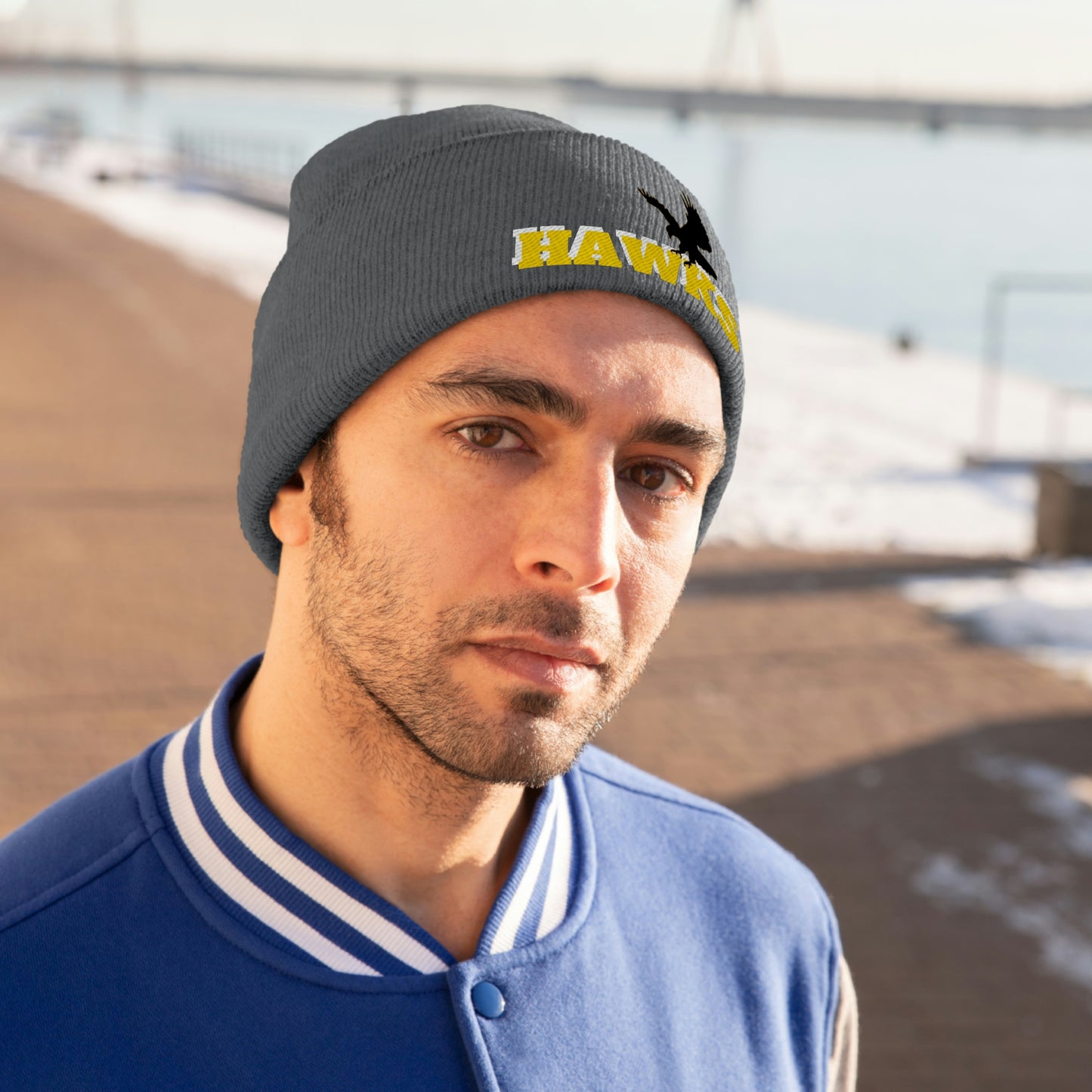 MJH Hawk Knit Beanie