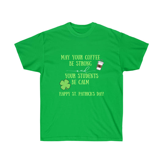 Teacher St. Patrick's Day Unisex Ultra Cotton Tee