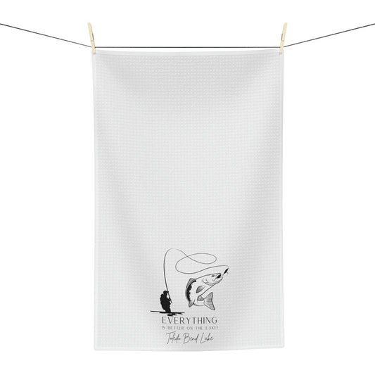 Toledo Bend Fishing on the Lake Soft Tea Towel ~ Toledo Bend Tea Towel