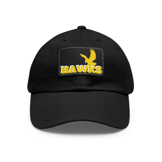 MJH Hawks Cap with Leather Patch