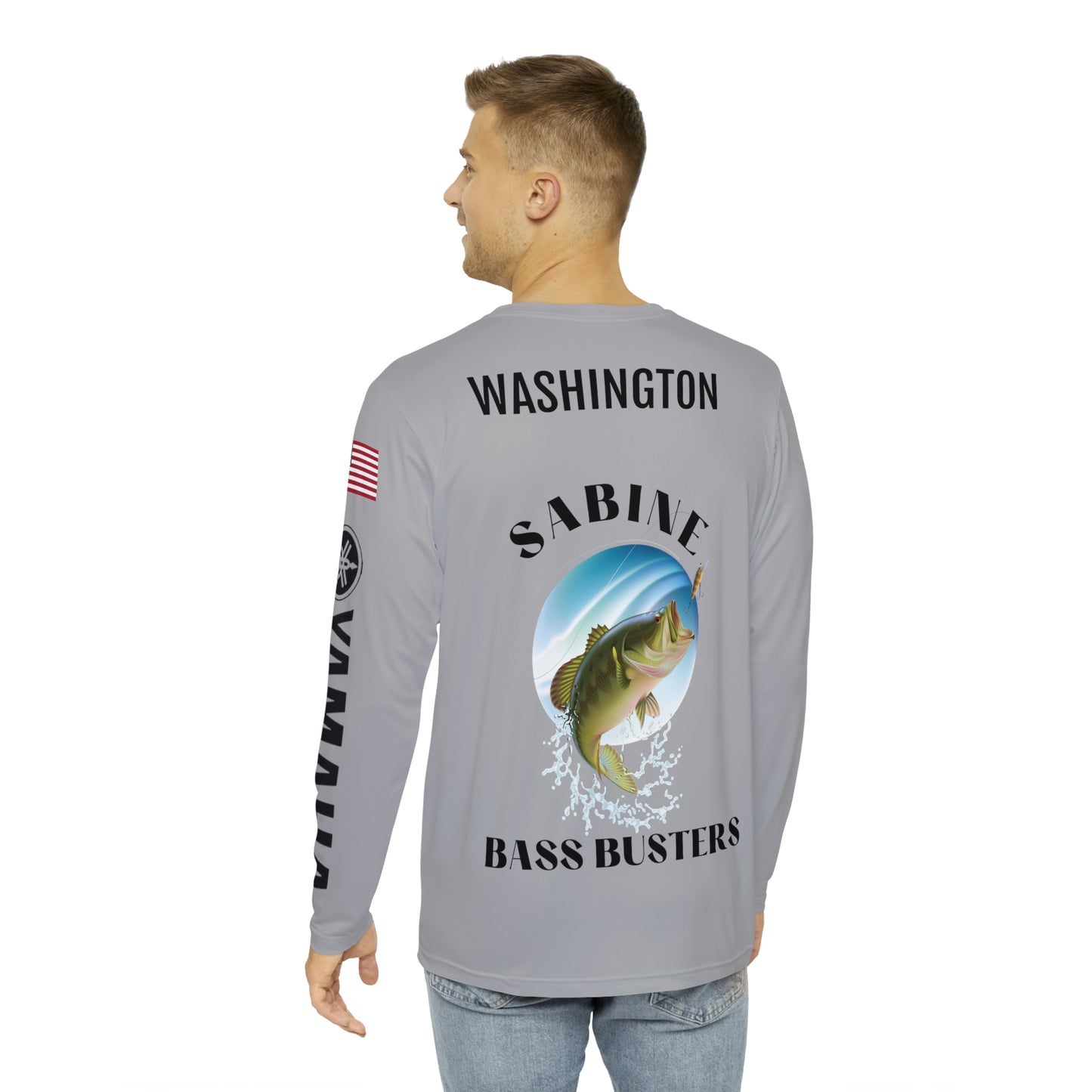 Washington Men's Long Sleeve Shirt (AOP)