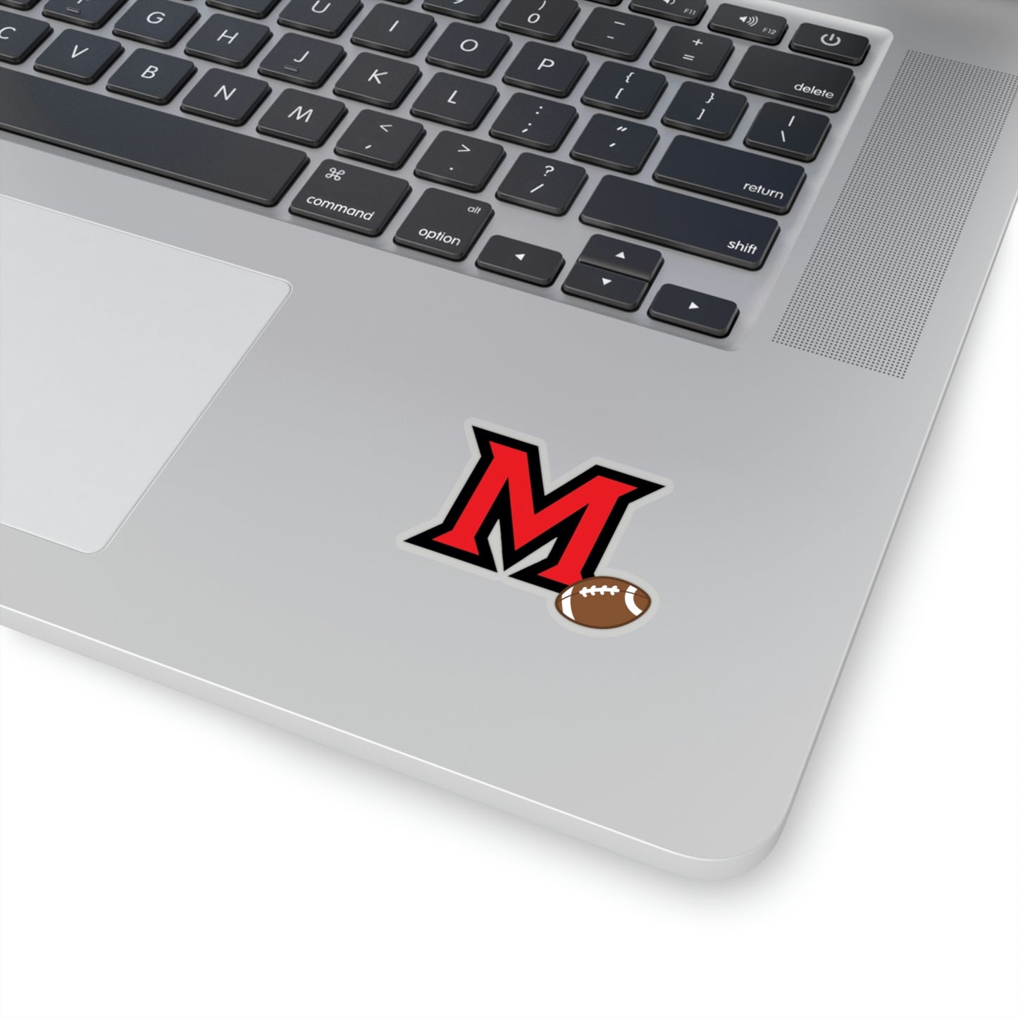 "M" Football ~ Many High School Kiss-Cut Stickers