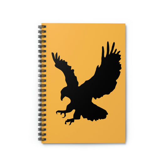 MJH Hawk Spiral Notebook - Ruled Line