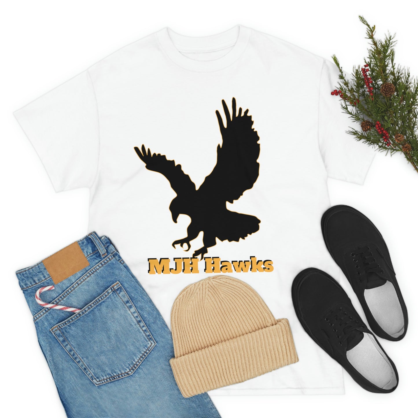 MJH Hawks Unisex Heavy Cotton Tee