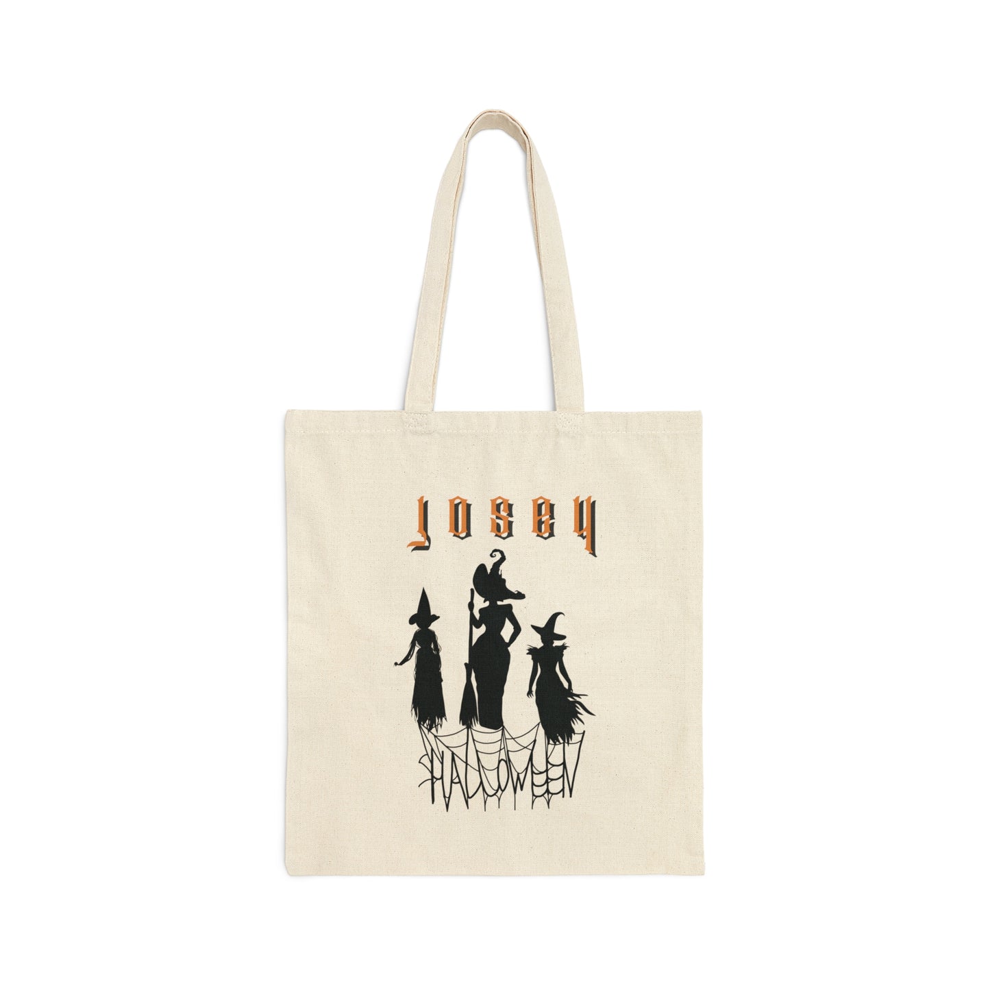 Customizable Halloween Cotton Canvas Tote Bag